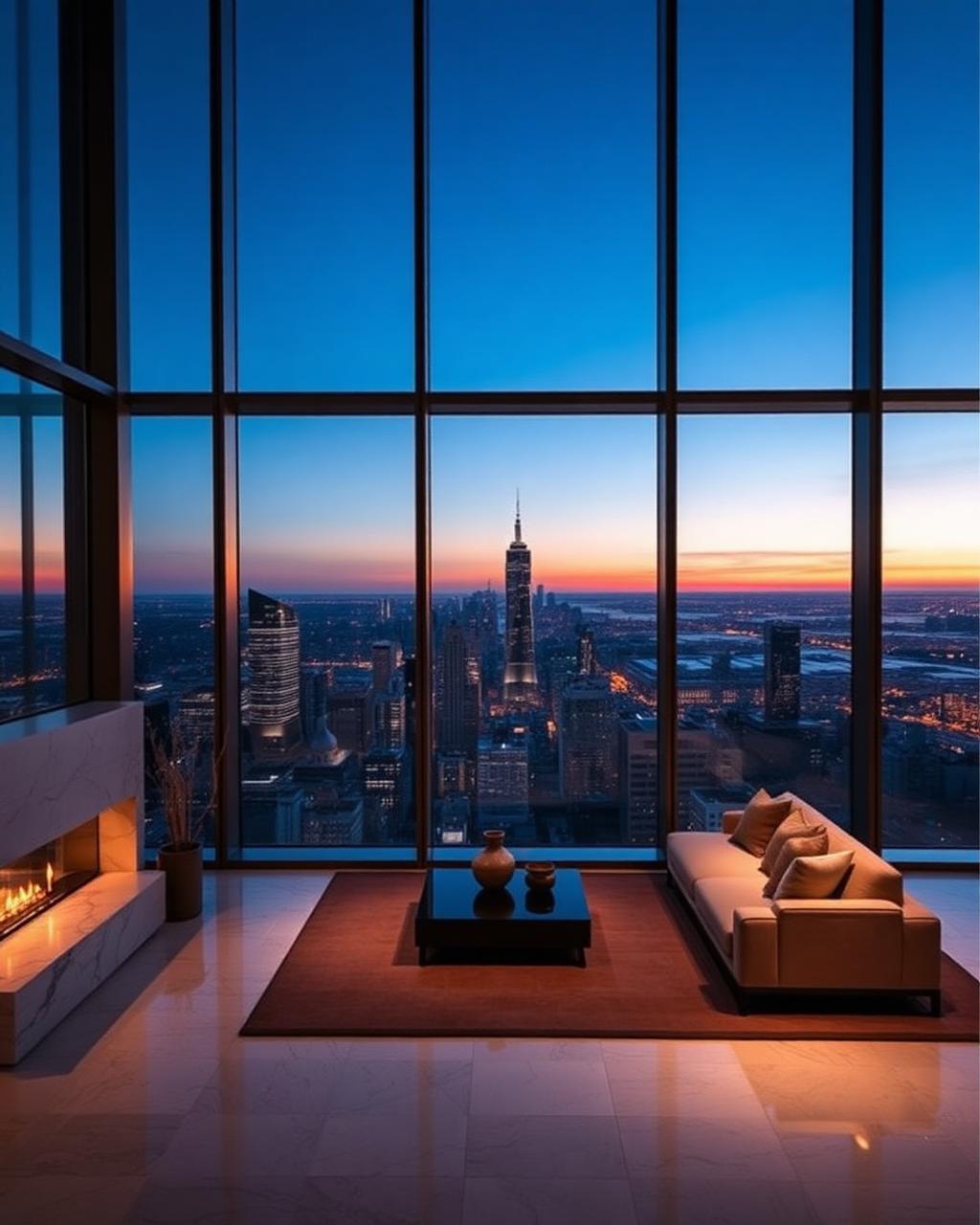 The Sterling Penthouse — Tribeca, New York